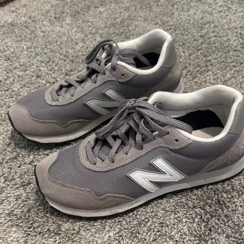 New Balance grey and White Sneakers